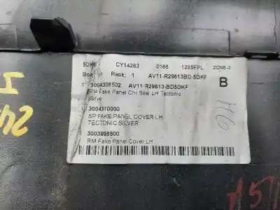 Second-hand car spare part rear left winglet for ford b-max titanium oem iam references av11r29613bd5dkf 2047366 av11296a23a