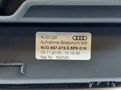 Pezzo di ricambio per auto di seconda mano display multifunzione per audi q3 (8ug) sport quattro riferimenti oem iam 8u0857273e  