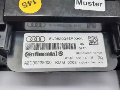 Автозапчасти б/у отопление / кондиционирование воздуха за audi q3 (8ug) sport quattro ссылки oem iam 8u0820043f  