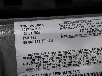 İkinci el araba yedek parçası ön sag hava yastigi için citroen c4 picasso exclusive oem iam referansları 96600568   İkinci el araba yedek parçası ön sag hava yastigi için citroen c4 picasso exclusive oem iam referansları 96600568