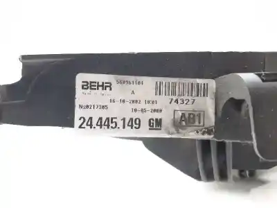 Pezzo di ricambio per auto di seconda mano elettroventola per opel corsa c 1.2 16v cat (z 12 xe / lw4) riferimenti oem iam 24445149  560961104