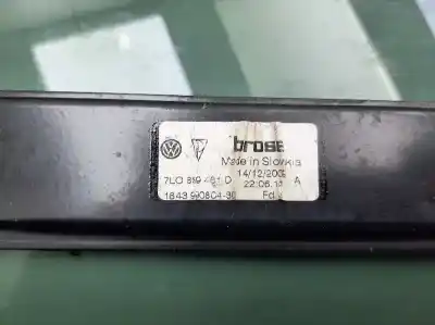 Second-hand car spare part rear left window regulator for porsche cayenne (typ 9pa1) diesel oem iam references 7l0839461d  