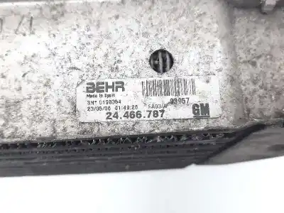 Pezzo di ricambio per auto di seconda mano intercooler per opel corsa c cosmo riferimenti oem iam 24466787  