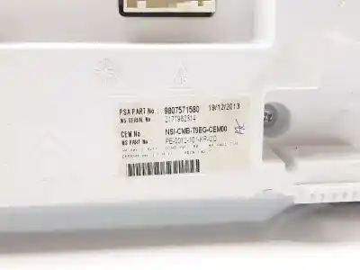 Peça sobressalente para automóvel em segunda mão quadrante por peugeot 308 allure referências oem iam 9807571580  