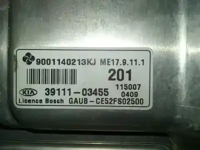 Second-hand car spare part ecu engine control for kia rio (yb) concept oem iam references ce52fs02500 9001140213kj 3911103455