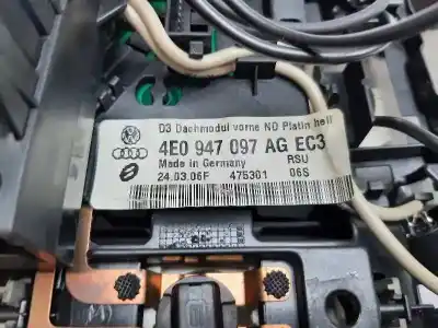 Автозапчастина б/у внутрішне світло для audi a8 (4e2) 3.0 v6 24v tdi посилання на oem iam 4e0947097ag  4e0910135a