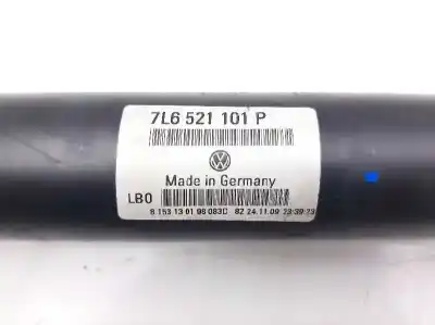 Second-hand car spare part front center transmission for porsche cayenne (typ 9pa1) diesel oem iam references 95542102004  7l6521101p