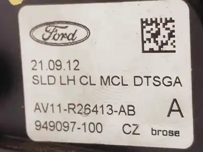 Автозапчастина б/у замок дверей заднього лівого для ford b-max titanium посилання на oem iam av11r26413ab  