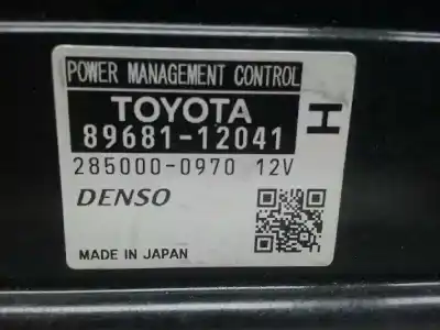 Second-hand car spare part electronic module for toyota auris hybrid active oem iam references 8968112041  