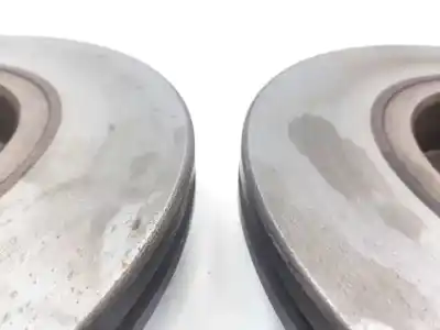 Peça sobressalente para automóvel em segunda mão disco de travão dianteiro por renault clio iv limited referências oem iam   