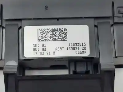 Автозапчастина б/у управління світлом для ford s-max (ca1) titanium посилання на oem iam 10092015 ag9t13ab24cb ag9t13ab24