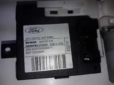 Second-hand car spare part rear right window motor for ford focus c-max (cap) ghia (d) oem iam references   981537110