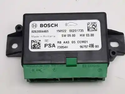 Pezzo di ricambio per auto di seconda mano Modulo Elettronico per CITROEN C-ELYSÉE Exclusive Riferimenti OEM IAM 9675749680  0263004465