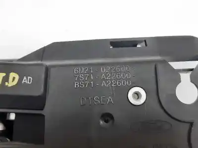 Pezzo di ricambio per auto di seconda mano maniglia interna posteriore destra per ford s-max (ca1) titanium riferimenti oem iam 6m21u22600 bs71a22600 7s71a22600
