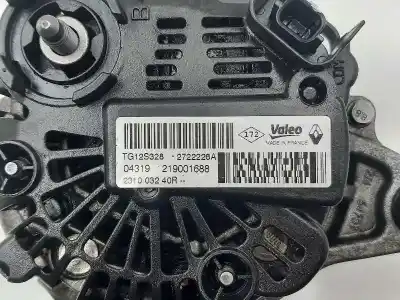 Second-hand car spare part alternator for renault twingo iii gt oem iam references 231003240r 2722226a 219001688