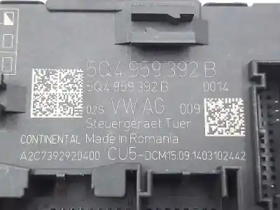 Автозапчасти б/у электронный модуль за skoda octavia combi (5e5) elegance ссылки oem iam 5q4959392b  
