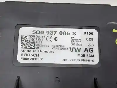 Автозапчасти б/у электронный модуль за skoda octavia combi (5e5) elegance ссылки oem iam 5q0937086s  