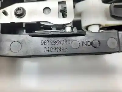 Автозапчастина б/у завнішня ручка задня права для peugeot 208 (p2) active посилання на oem iam 9672961080  