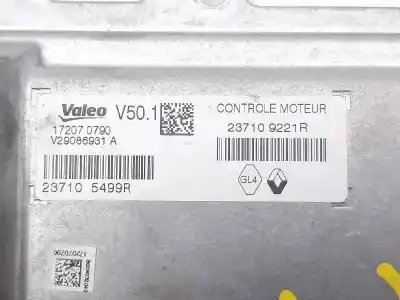 Second-hand car spare part ecu engine control for dacia sandero laureate oem iam references 237105499r 237109221r 172070790