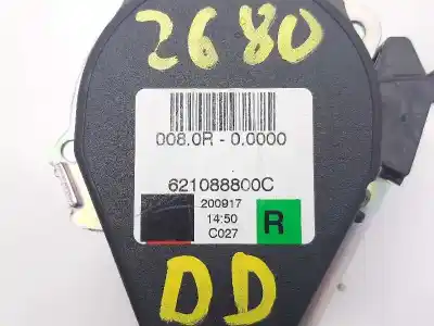 Recambio de automóvil de segunda mano de cinturon seguridad delantero derecho para dacia sandero laureate referencias oem iam 621088800c  