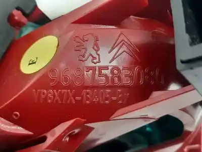 Second-hand car spare part left tailgate light for citroen c5 berlina premier (e) oem iam references 9687583080  