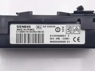 Second-hand car spare part electronic module for citroen c5 berlina premier (e) oem iam references 9665099680  