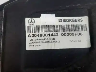 Second-hand car spare part parcel shelf for mercedes-benz clase c (w204) berlina c 200 cdi blueefficiency (204.001) oem iam references a2046801442  