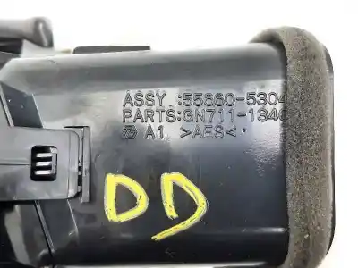 Автозапчасти б/у аэрационная решетка за lexus is200 (ds2/is2) 220d ссылки oem iam 556605304  gn7111346