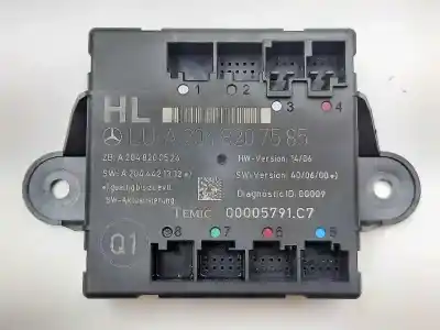 Second-hand car spare part ELECTRONIC MODULE for MERCEDES-BENZ CLASE C (W204) BERLINA  OEM IAM references A2048207585  