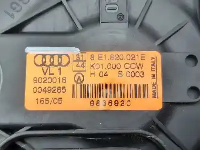 Peça sobressalente para automóvel em segunda mão motor de sofagem por audi a4 berlina (8e) 2.0 tfsi (147kw) referências oem iam 8e1820021e  