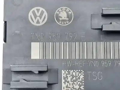 İkinci el araba yedek parçası elektronik modül için skoda yeti active oem iam referansları 7n0959792e  