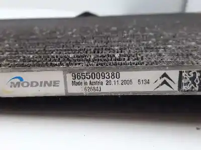 Peça sobressalente para automóvel em segunda mão condensador / radiador de ar condicionado por citroen c2 furio referências oem iam 9655009380  