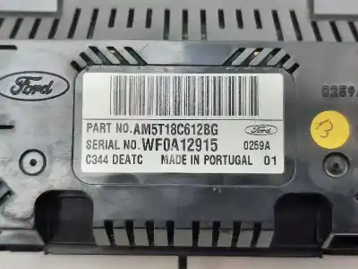 Second-hand car spare part heating / air conditioning control panel for ford c-max trend oem iam references am5t18c612bg  