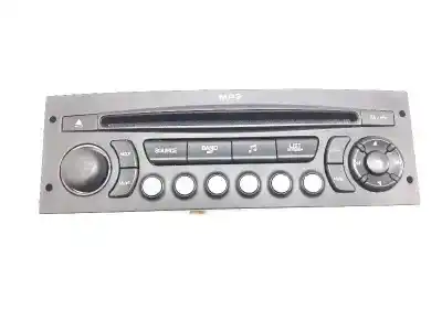 Second-hand car spare part audio system / radio cd for citroen c4 grand picasso exclusive oem iam references 96591777xt  