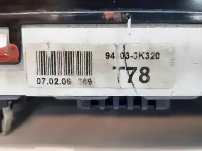 Peça sobressalente para automóvel em segunda mão quadrante por hyundai sonata (nf) 2.0 crdi comfort i [2.0 ltr. - 103 kw crdi cat] referências oem iam 940033k320  