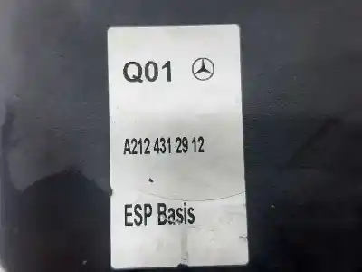 Pezzo di ricambio per auto di seconda mano abs per mercedes clase e (w212) familiar 350 cgi blueefficiency (212.257) riferimenti oem iam a2124312912 a2124312912 0265236310