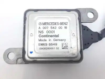 Peça sobressalente para automóvel em segunda mão sonda lambda por mercedes clase e (w212) familiar 350 cgi blueefficiency (212.257) referências oem iam a0075420018  5wk96649