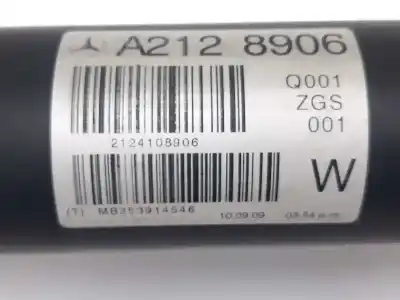 Peça sobressalente para automóvel em segunda mão transmissão central traseira por mercedes clase e (w212) familiar 350 cgi blueefficiency (212.257) referências oem iam a2128906  