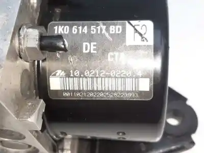 Second-hand car spare part abs for volkswagen eos (1f7) 1.4 oem iam references 1k0614517bd  1k0907379an