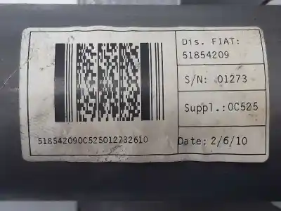 Second-hand car spare part steering column for citroen nemo sx oem iam references 51854209  