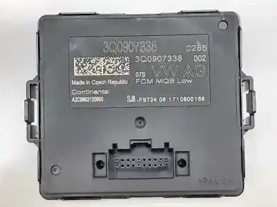 Pièce détachée automobile d'occasion  pour SEAT LEON (5F1)  Références OEM IAM 3Q0907338  