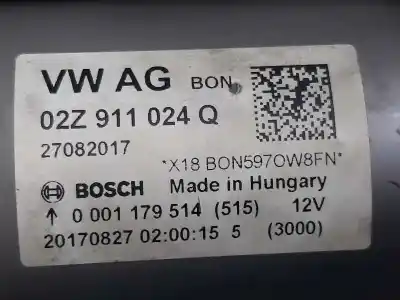 Автозапчасти б/у двигатель запускается за seat leon (5f1) i-tech ссылки oem iam 02z911024q  