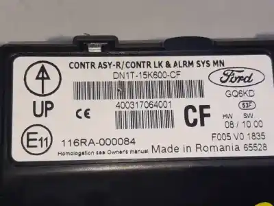 Автозапчасти б/у электронный модуль за ford fiesta (ccn) black edition ссылки oem iam dn1t15k600cf  