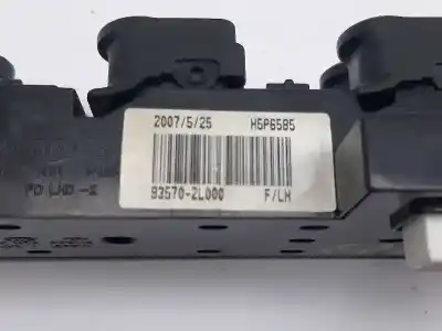 Piesă de schimb auto la mâna a doua panou comandã geamuri electrice fațã stânga pentru hyundai i30 comfort referințe oem iam 935702l000  h5p6585