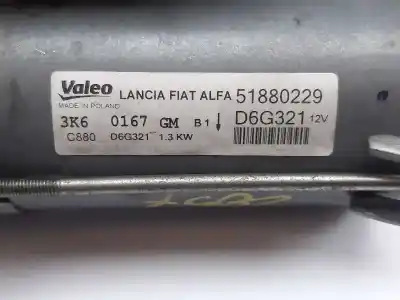 Peça sobressalente para automóvel em segunda mão motor de arranque por citroen nemo attraction referências oem iam 51880229  d6g321