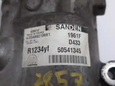 Second-hand car spare part air conditioning compressor for citroen nemo attraction oem iam references 50541345  sd6v12