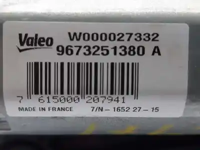 Peça sobressalente para automóvel em segunda mão motor do limpador traseiro por peugeot 208 access referências oem iam 9673251380  w000027332