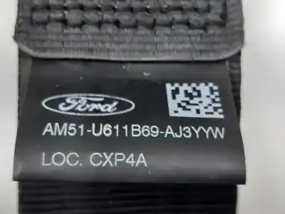 Автозапчастина б/у задній лівий ремін безпеки для ford grand c-max titanium посилання на oem iam am51u611b69aj3yyw  
