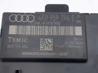 İkinci el araba yedek parçası elektronik modül için audi a6 avant (4f5) 3.0 v6 24v tdi oem iam referansları 4f0959794e  