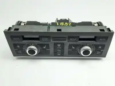 Second-hand car spare part heating / air conditioning control panel for audi a6 avant (4f5) 3.0 v6 24v tdi oem iam references 